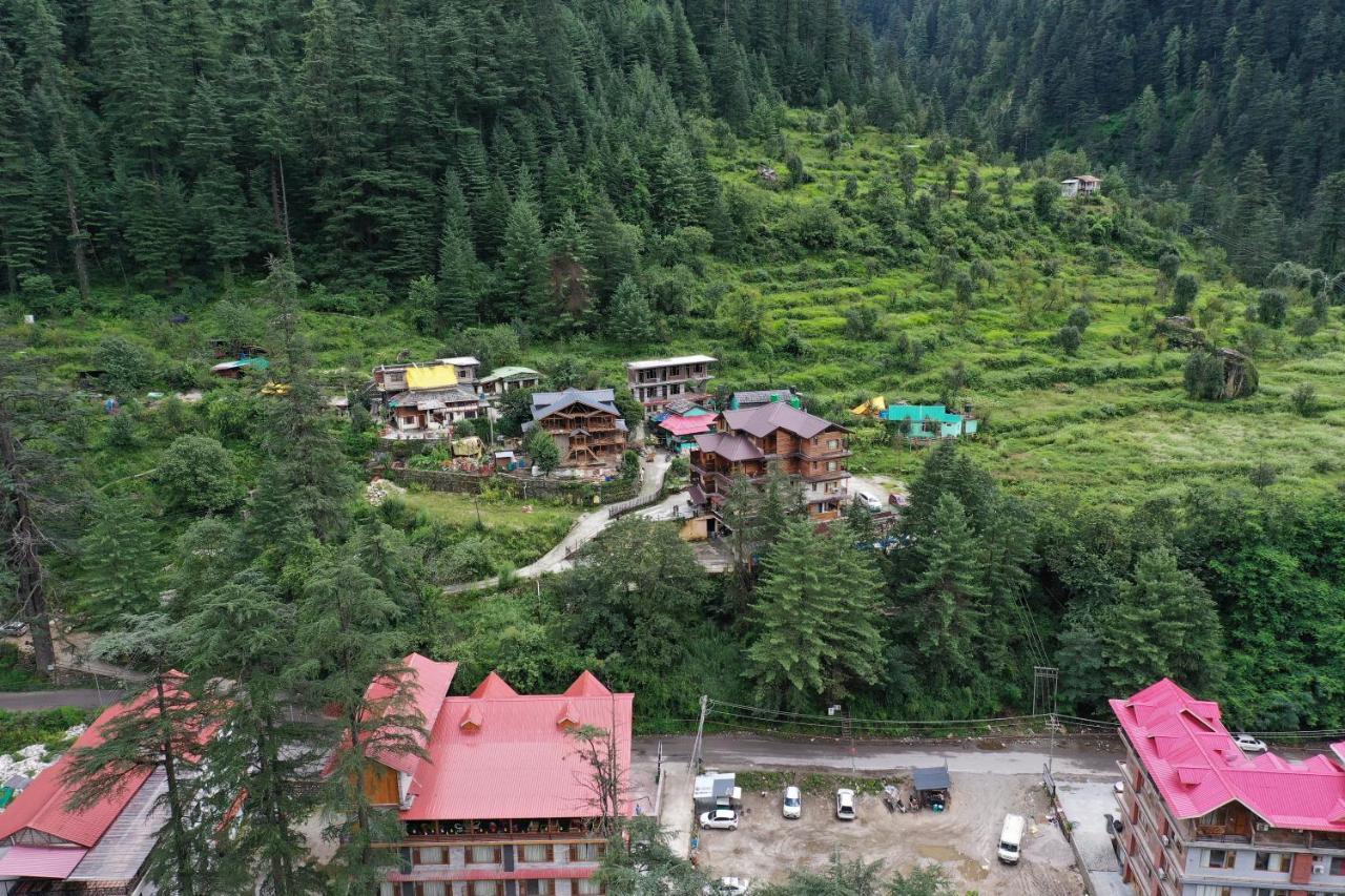 Hotel The Hillside Kasol Esterno foto